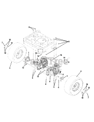 MTD 17AE2ACG004 - MTD Gold Zero-Turn Mower (2009) Drive System