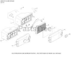 Kohler XT775-3060 - Kohler XT Series Engine, Made for MTD, 7.75 ft-lbs, 173cc 10 Air Intake