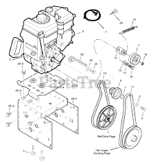 Murray 627851x85A - Murray 27" Snow Thrower (2005)