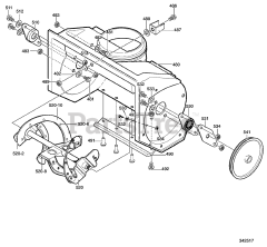 Murray 620301x4NB - Murray 20" Snow Thrower (2003)