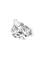 Craftsman 247.288881 (13AR91PT099) - Craftsman Lawn Tractor (2011) (Sears)