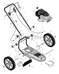 Murray TM5000x50B - Murray Walk-Behind Trimmer (2000) Illustrated Parts List