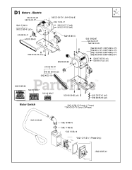 Husqvarna MS 355 G - Husqvarna Masonry Saw (2010-06) MOTOR
