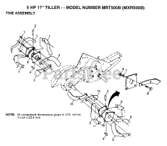 Maxim MX R500 B - Maxim Tiller TINE