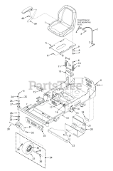 Scag SEVZ-52H - Scag EVZ 52" Zero-Turn Mower, Electric (SN: T4700001 - T4799999) SEVZ SHEET METAL COMPONENTS