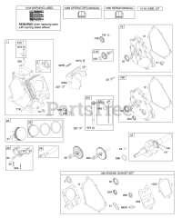 Briggs & Stratton 12R113-0734-E1 - Briggs & Stratton Horizontal Engine