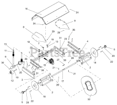 Ariens 826003 - Ariens 36" Sno-Brush Kit (SN: 000101 - 048999)