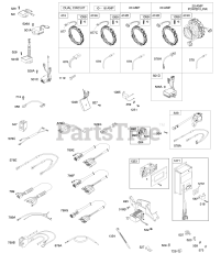 Briggs & Stratton 305447-3075-G1 - Briggs & Stratton Horizontal Engine Alternator, Regulator, Wire Assemblies