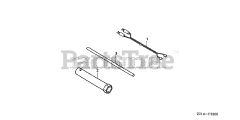 Honda EM4000SX AT1 (EBRC) - Honda Generator, Made in China (SN: EBRC-1000001 - EBRC-1499999) TOOL@CHARGE CORD ASSY.