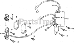 Honda ES3500 K1 A (ES3500) - Honda Generator, Made in Japan (SN: ES3500-1100014 - ES3500-1129443) POINTS + IGNITION COIL