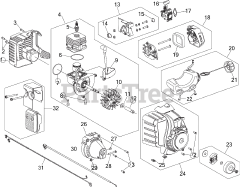 Murray MS 2560 (41DDZ22C768) - Murray String Trimmer
