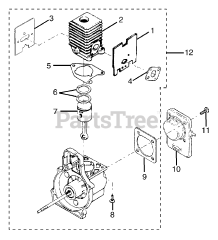 Ryobi RY 70105 - Ryobi String Trimmer Engine Assembly