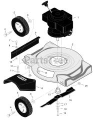 Murray 201030x78B - Murray 20" Walk-Behind Mower (2005)