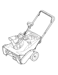 Craftsman 247.887050 (31AM2N1C799) - Craftsman Snow Thrower (2008) (Sears)