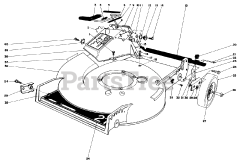 Toro 20570 - Toro Walk-Behind Mower (SN: 003000001 - 003999999) (1983)