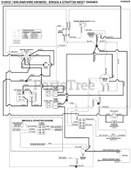 Ferris SRS Z2 (5901823) - Ferris SRS Z2 Series 52" Stand-On Mower, 28hp Briggs & Stratton, CARB Electrical Schematic - PTO Op. Pres. Circuit S/N: 2017954956 &amp; Above