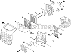 Echo PE-2620 - Echo Edger (SN: T89715001001 - T89715999999)