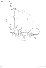 Subaru Robin EY203D60080 (EY20-3) - Subaru Robin Engine 770 Electric Device
