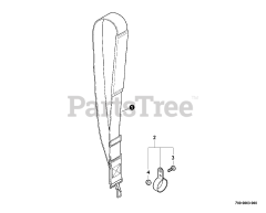 Echo PPF-210 - Echo Pole Saw (SN: E08112001001 - E08112999999) Shoulder Strap