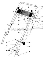 Toro 20705 - Toro Walk-Behind Mower (SN: 009000001 - 009999999) (1979)