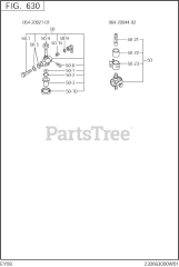 Subaru Robin EY080YD0030 (EY08) - Subaru Robin Engine 630 Fuel &amp; Lubricant