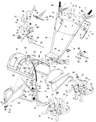 MTD 217-405-111 - MTD Tiller (1987) (Ernst Home Centers)