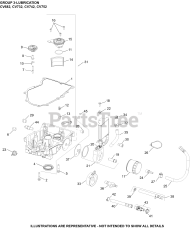 Kohler CV732-3000 - Kohler Command PRO Engine, Basic Version, 23.5hp, 747cc 03 Lubrication