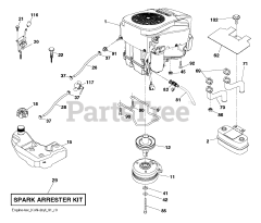 RedMax YT 2242 F (960430292-00) - RedMax 42" Yard Tractor, 22hp (2018-10)
