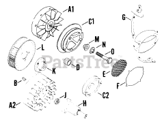Kohler K91-40180G - Kohler K-Series Engine, Basic Version, 4hp, 3kW Flywheel 0201006725
