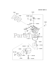 Kawasaki FJ180V-AM12 - Kawasaki Engine CARBURETOR