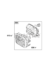 Briggs & Stratton 93J02-0112-H5 - Briggs & Stratton Vertical Engine Exhaust Group