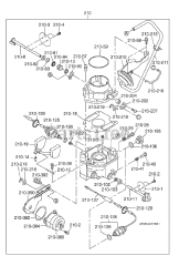 Subaru Robin RGV12K63151 - Subaru Robin Generator 642 Carburetor