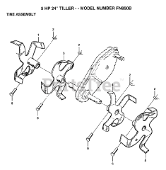 Roper FN 850 B - Roper Rally Tiller