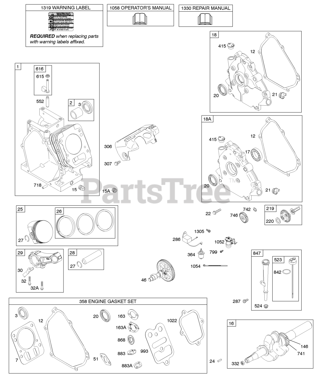 Briggs & Stratton 121232-0111