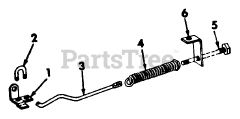 Cub Cadet Accessory - Cub Cadet Manual Lift Helper Spring & Handle Adapter Implement Handle Helper Spring A