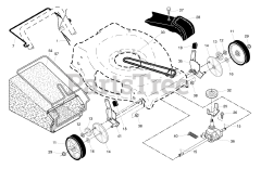 Murray 22S67L30 (96147001800) - Murray 22" Walk-Behind Mower (2013)