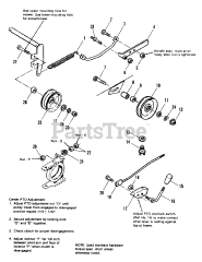 Simplicity 7114 (1690474) - Simplicity Garden Tractor, 14hp