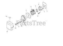 Echo SRM-2010 - Echo String Trimmer (SN: 001001 - 999999) Intake