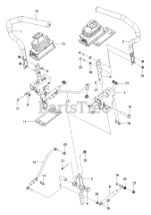 Husqvarna Z 254 (967045201-01) - Husqvarna 54" Zero-Turn Mower (2018-06) STEERING