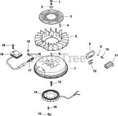 Kohler CV15-41582 - Kohler Command PRO Engine, Basic Version, 15hp, 11.2kW Ignition/Electrical 5-27-291