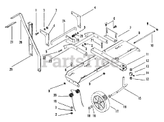 Ariens 727013 - Ariens Dethatcher Attachment