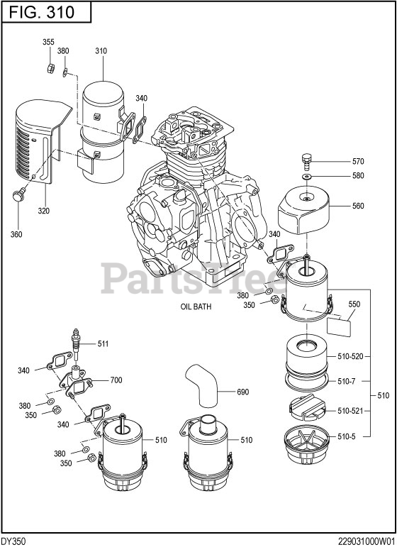 Subaru Robin DY350DD0060 DY35