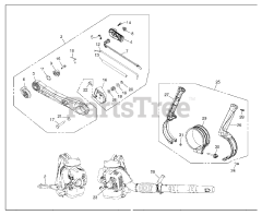 RedMax EBZ 7500 (966624301) - RedMax Backpack Blower (2010-10)