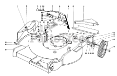 Toro 20660 - Toro Walk-Behind Mower (SN: 005000001 - 005999999) (1975)