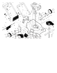 Poulan Pro PR 65 Y21C (961420003-00) - Poulan Pro Walk-Behind Mower (2005-01)
