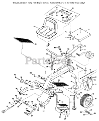 Scag STHM-18KH - Scag Three-Wheel Riding Mower, 18hp Kohler (SN: 1001 - 9999)