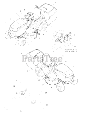Snapper RD 1840 (1694384) - Snapper 40" Lawn Tractor, 18hp