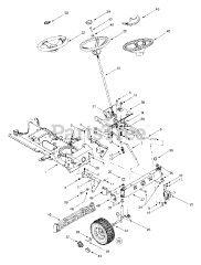 Huskee 14AR808K131 - Huskee Garden Tractor (2002) (Tractor Supply)