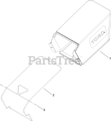 Toro 59304 - Toro Bagger Kit for 22" Steel Deck Mowers (2007 & After)