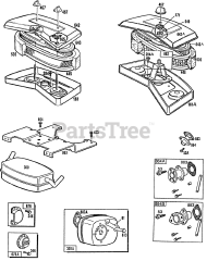 Briggs & Stratton 400707-0119-01 - Briggs & Stratton Vertical Engine